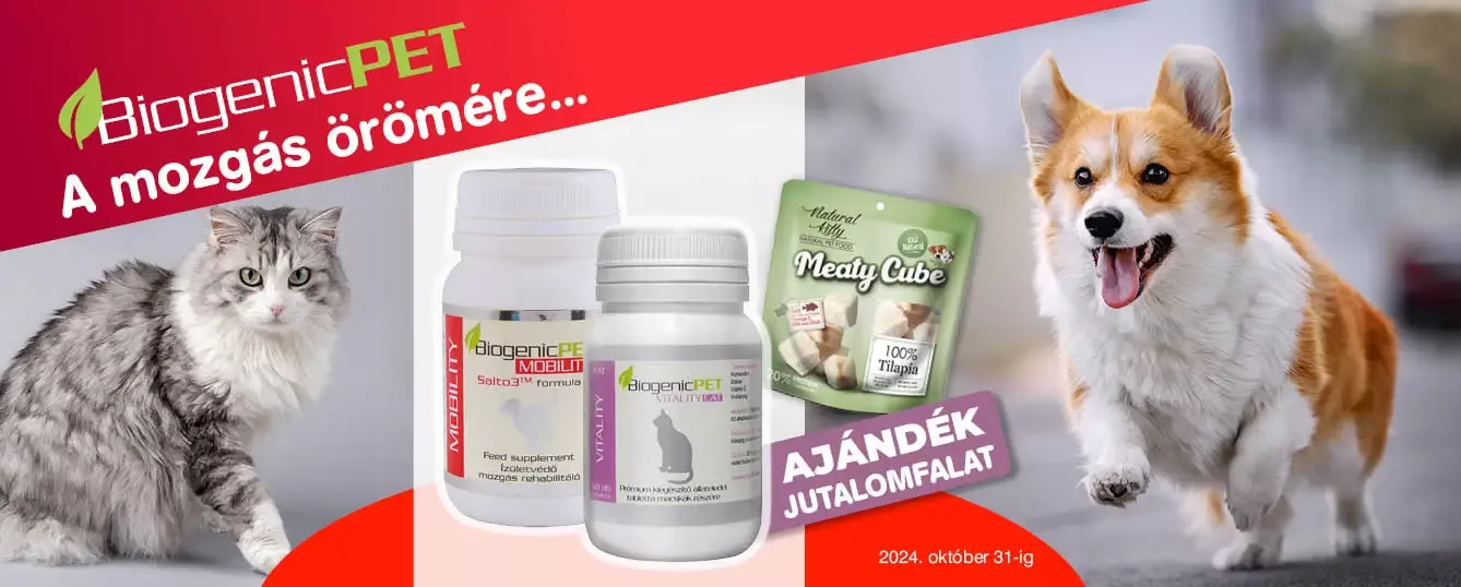 BiogenicPet őszi akció, ajándék jutalomfalat