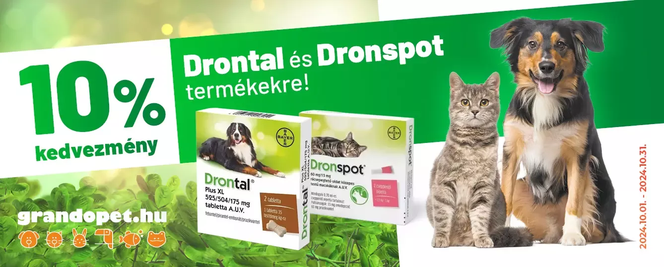 Drontal, Dronspot őszi akció