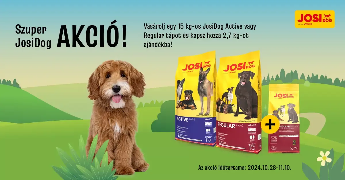 Szuper JosiDog akció