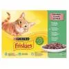 Friskies Cat alutasak 12x85g Szószban Marhával/Csirkével/Tonhallal/Tőkehallal Multipack