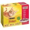 Friskies Cat alutasak 12x85g Szószban Csirkével/Marhával/Báránnyal/Kacsával Multipack 12400661