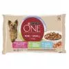 ONE Alutasak Mini/Small Weight control/Steril Dog 4x100g Multipack