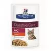 Hills Pescription Diet Feline I/D Pouch Chicken 12x85g - gasztrointesztinális rendellenességek 3407LN