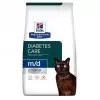 Hills Pescription Diet Feline M/D 3 kg - cukorbetegség, túlsúly