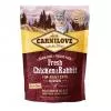 Carnilove Fresh Adult Cat Chicken & Rabbit Gourmand- Csirke és Nyúl Hússal 400g CL170873