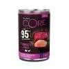 Wellness Core 95 Dog konzerv Pulyka & kecske 400g