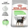 Royal Canin Mini Digestive Care 8kg-száraz táp érzékeny emésztésű felnőtt kutyáknak