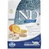 N&D Cat Ocean tőkehal, tönköly, zab & narancs adult 300g PND0030033