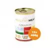 Healthy Meat borjú 95% monoproteines paté felnőtt kutyáknak 12x400g VBWP042112X