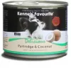 Kennels Favorite Patrige & Coconut / Fogoly és Kókusz nedves kutyatáp 200g