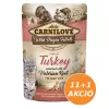 Carnilove Cat tasakos Turkey with Valerian - Pulyka macskagyökérrel mártásban 12x85g CL10038912X