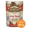 Carnilove Cat tasakos Wild Boar with Chamomile - Vaddisznó kamillával 6x85g CL1003936X