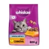 Whiskas Sterilie száraz macskaeledel csirkével 800g DD37X