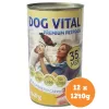 Dog Vital konzerv csirke, sárgarépa 12x1240g DV032912X