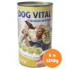 Dog Vital konzerv csirke, sárgarépa 6x1240g DV03296X