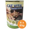 Cat Vital konzerv nyúl + szív 6x415g DV511046X