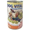 Dog Vital konzerv pulyka, csirke, rizs 1240g DV9172