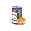 Gemon Dog konzerv Adult Medium Bárány & Rizs 6x1250g G3879106X