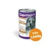 Gemon Dog konzerv Adult Medium Csirke & Pulyka 12x1250g G38792712X