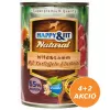 Happy&Fit Natural Dog Konzerv Vadhús & Bárány Burgonyával & Sáfrányolajjal 6x400g HF907916X