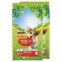 Friskies Száraz Kutya Mini Menü Marha+Zöldség 2x1,5kg