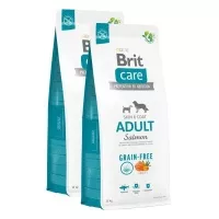 Brit Care Dog Grain-free Adult Salmon & Potato kutyatáp 2x3kg