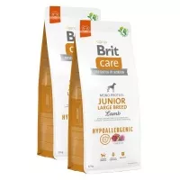 Brit Care Dog Hypoallergenic Junior Large Breed Lamb & Rice kutyatáp 2x1kg