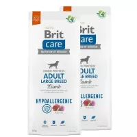 Brit Care Dog Hypoallergenic Adult Large Breed bárány, rizs kutyatáp 2x12 kg