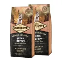 CarniLove Puppy Large Salmon & Turkey-Lazac-Pulyka Hússal 2x12kg