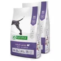 Natures Protection Dog Adult Lamb 2x12kg