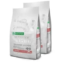 Natures Protection Dog Starter SC White Grain Free Salmon 2x1,5kg