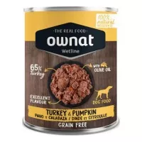 Ownat Dog Wetline Turkey With Pumpkin 395g