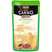 Animonda Grancarno Exotic Strucc nedves kutyatáp 125g