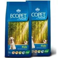 Ecopet Natural Fish Maxi 2X14kg