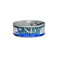 N&D Cat Ocean konzerv tőkehal & garnélarák sütőtökkel 70g