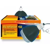 Sera Reptil Alu Reflector 150 (Foglalat+Búra+Védőrács)