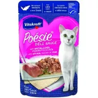 Vitakraft Poésie Delice Macska Alutasak Fekete Tőkehal 85g