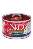 N&D Quinoa Dog konzerv Weight Management adult mini 140g