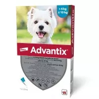 Advantix spot on 4-10 kg közötti kutyáknak AUV 1 x 1 ml