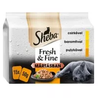 Sheba Mini 15x50gr szárnyas Multipack