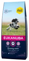 -Eukanuba Puppy Medium 15+3kg