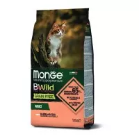 Monge BWild Grain Free Cat Adult - lazac, borsó 10kg