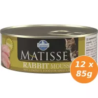 Matisse konzerv Mousse Nyúl 12x85g