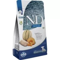 N&D Ocean Dog tőkehal,sütőtök & sárgadinnye Puppy mini 800g