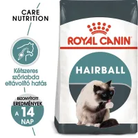 Royal Canin Hairball Care 400g-száraz táp felnőtt macskáknak a szőrlabdák könnyebb eltávozásáért