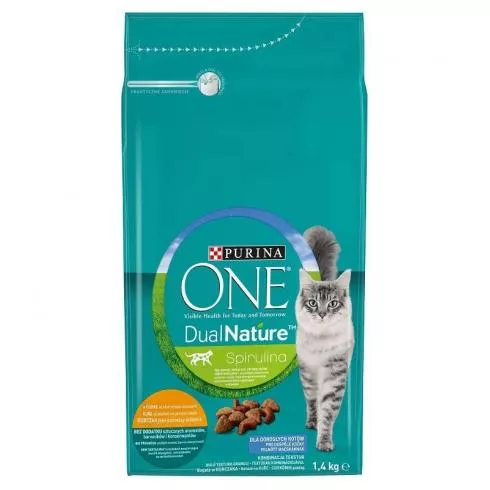 ONE Dual Nature Száraz Macska Adult Csirke 1,4kg