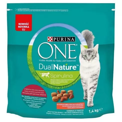 ONE Dual Nature Száraz Macska Adult Steril Marha 1,4kg