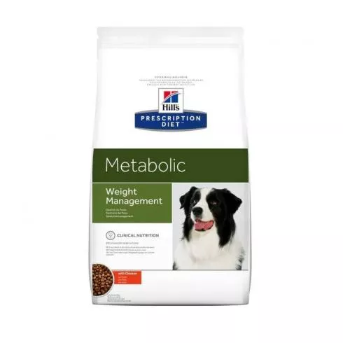 Hills Pescription Diet Canine Metabolic 4 kg - elhízott és túlsúlyos kutyák étrendi kezelése, s