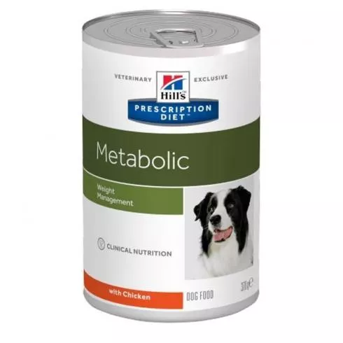 Hills Pescription Diet Canine Metabolic 370 g - elhízott és túlsúlyos kutyák étrendi kezelése,