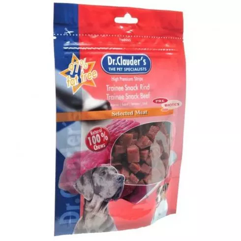 Dr.Clauders Dog Jutalomfalat Premium Marha Tréning 80g